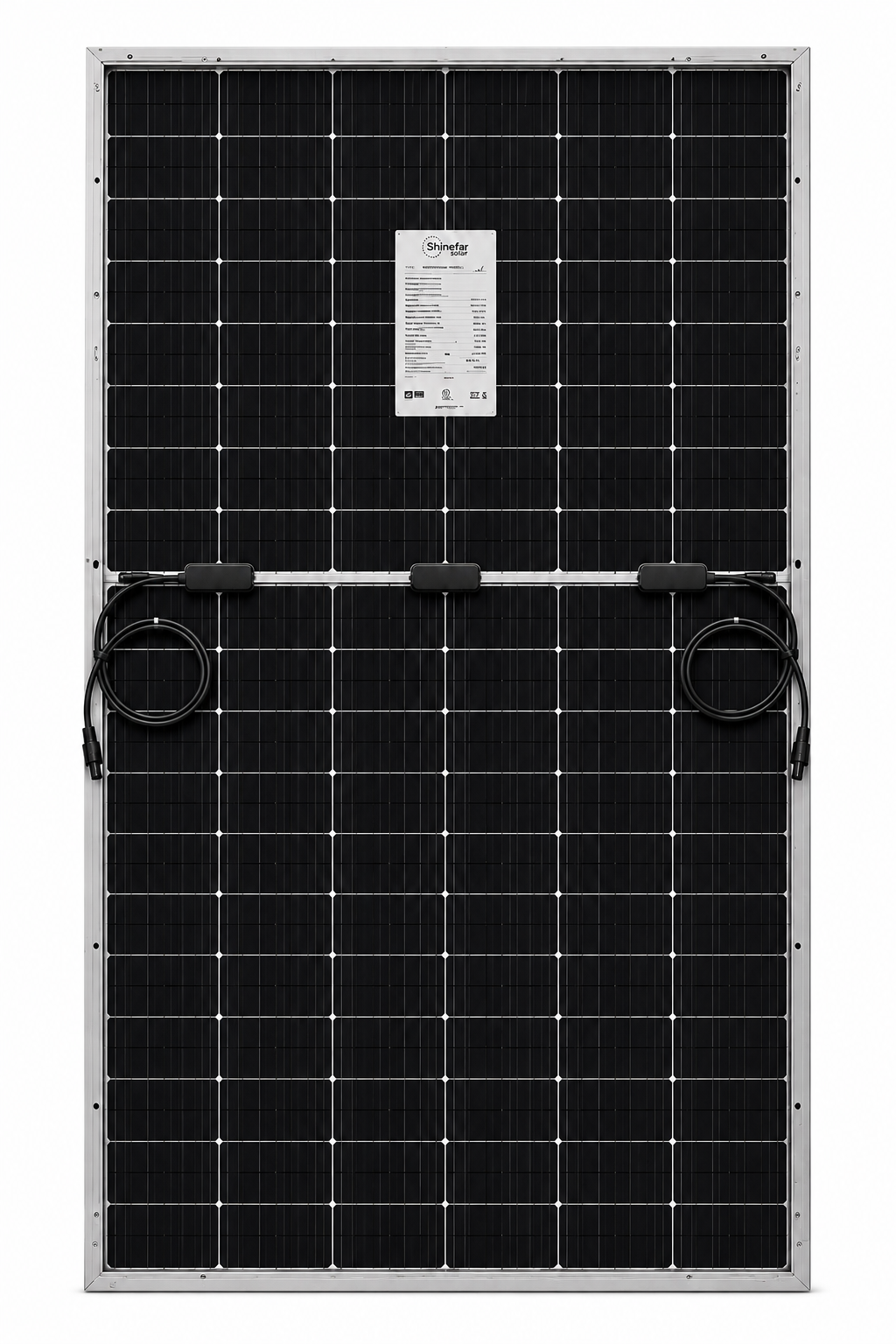Солнечная панель Shinefar SF-M18/G144580 580 Вт N-Type TOPCon Bifacial